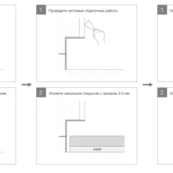 Теневой плинтус Ликорн без подсветки С-11.2.3 черный