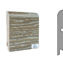 Плинтус шпонированный Finitura Dekor 100x15 №022