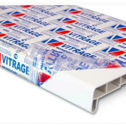 Подоконник ПВХ Витраж Стандарт Белый