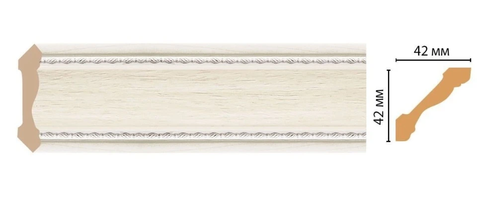 Карниз потолочный Decomaster 180-15 на Otdelka1.ru