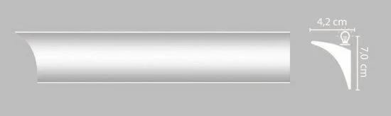 Потолочный профиль Decomaster A209 на otdelka1.ru