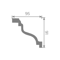 Карниз Artiva RT044