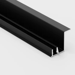 Теневой плинтус Ликорн для подсветки С-12.2.3 черный