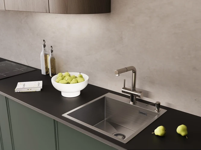 Смеситель EMAR EC-7026 ЕС - 7026 Satin на Otdelka1.ru