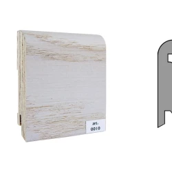 Плинтус шпонированный Finitura Dekor 70x15 №010