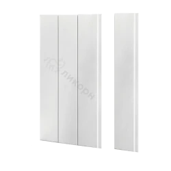 Скандинавская стеновая панель МДФ Ликорн Белая матовая