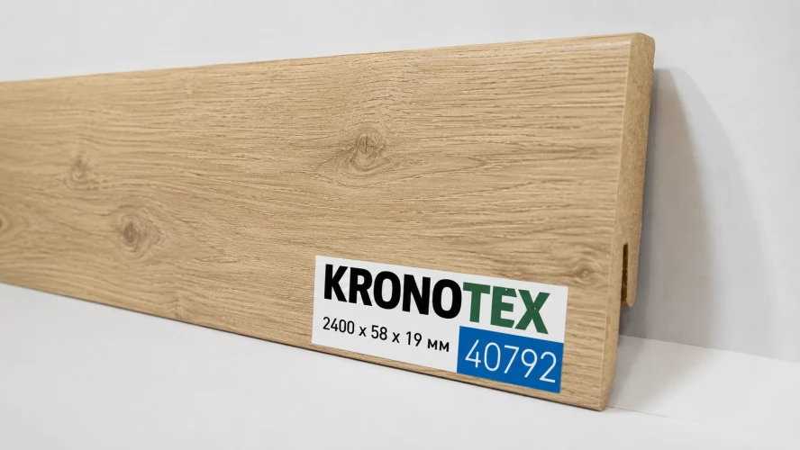 Плинтус МДФ Кронотекс / Kronotex 40792 Adaja Oak на Otdelka1.ru