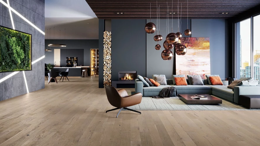 Паркетная доска Барлинек / Barlinek Medio Дуб Amaretti на otdelka1.ru