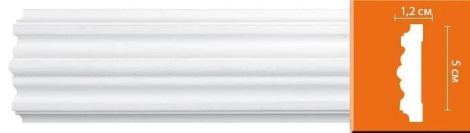 Молдинг гладкий Decomaster 97615 на otdelka1.ru