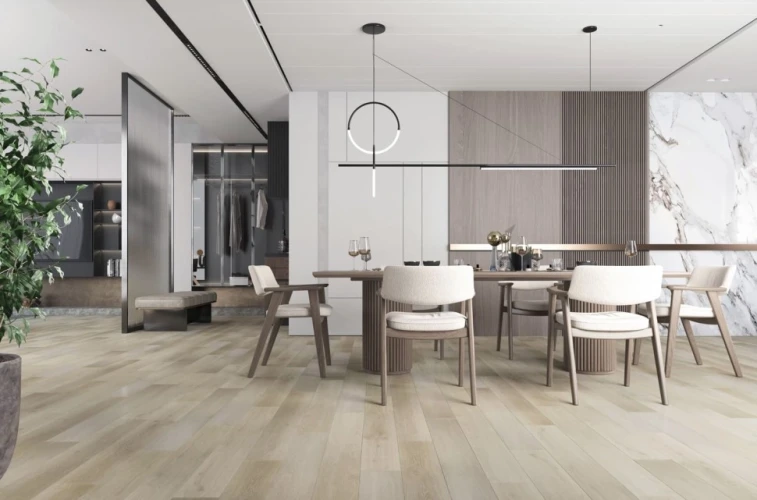 Кварцевый ламинат Fargo Comfort 1166-02 Дуб Спелый Миндаль на otdelka1.ru