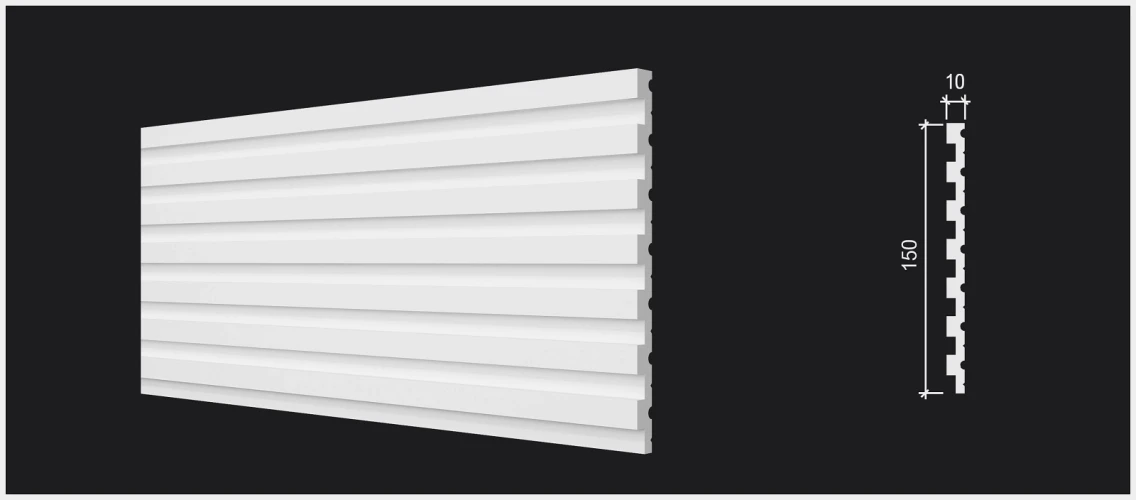 Стеновая панель 3D Decor Dizayn DD931 3м на otdelka1.ru