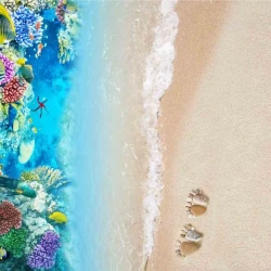 Виниловый ламинат Novita Дизайнерские 3D полы Атолл