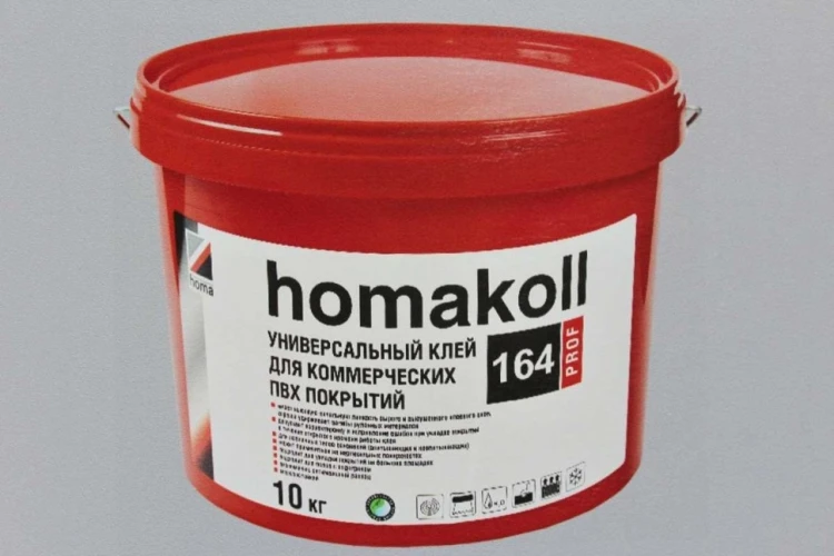 Клей для коммерческих покрытий Homakoll 164 PROF на Otdelka1.ru