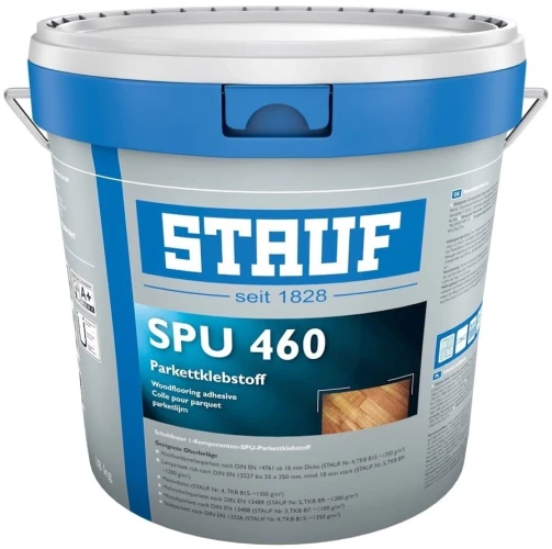 Stauf SPU-460 Эластичный полиуретановый модифицированный силаном паркетный клей 18кг на otdelka1.ru