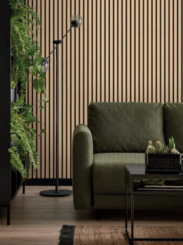 Планка правая LINERIO M-LINE NATURAL BLACK ( Дерево на черном фоне ) на otdelka1.ru