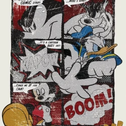 4-421 Фотообои KOMAR "Чудесное спасение Микки" 184х254 см бумажные