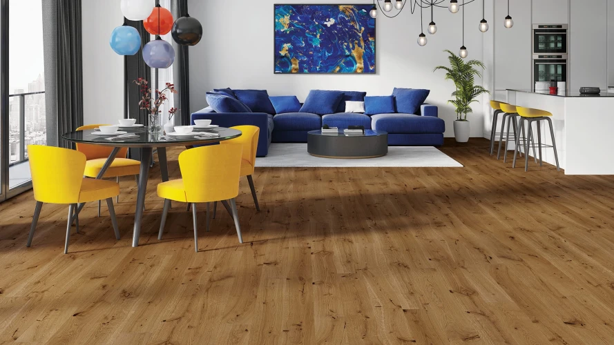 Паркетная доска Барлинек / Barlinek Medio Дуб Azores на otdelka1.ru