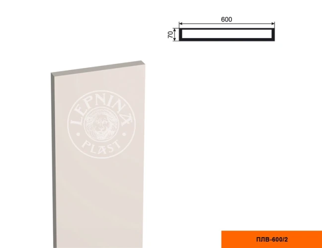 Составная пилястра тело LepninaPlast ПЛВ-600/2 на otdelka1.ru