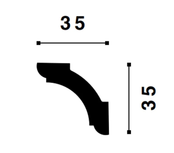 Карниз NMC Z1250 Arstyl на otdelka1.ru