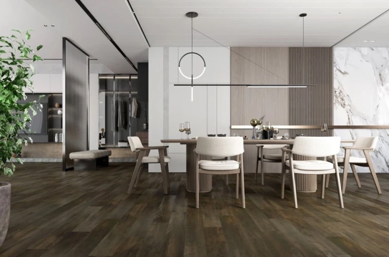 Кварцевый ламинат Fargo Comfort 2022-2 Орех Маньчжурский на otdelka1.ru