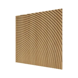 Стеновая панель Ликорн МДФ Квадратная Орех светлый