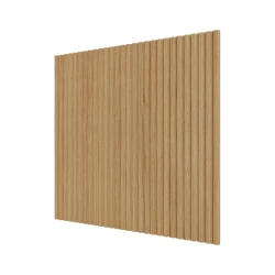Стеновая панель Ликорн МДФ Квадратная Орех светлый
