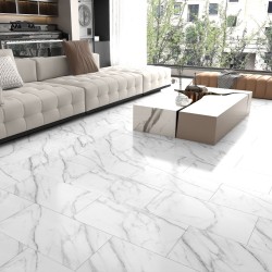 Кварц-виниловый ламинат Aspenfloor Natural Stone Тадж-Махал глянец