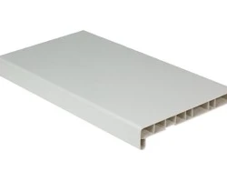 Подоконник ПВХ Витраж / Vitrage VPL Белый