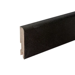 Плинтус МДФ 80 мм Bonkeel Черный Лофт