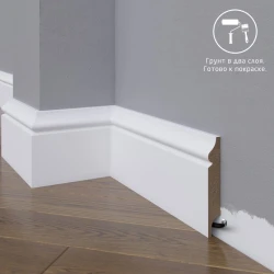 Плинтус МДФ Madest Decor под покраску 12-100-16