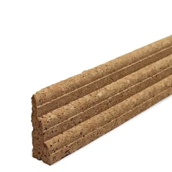 Пробковый плинтус 3-х слойный C-105