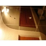 Потолочное зеркало 595х595 Титан