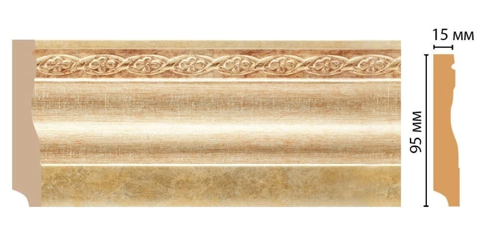 Плинтус напольный Decomaster 153-933 на Otdelka1.ru