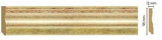 Плинтус напольный Decomaster 153-933 на Otdelka1.ru