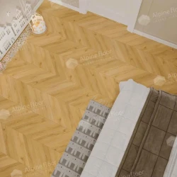 Виниловый ламинат Alpine floor Chevron Eco 18-20 Caldo