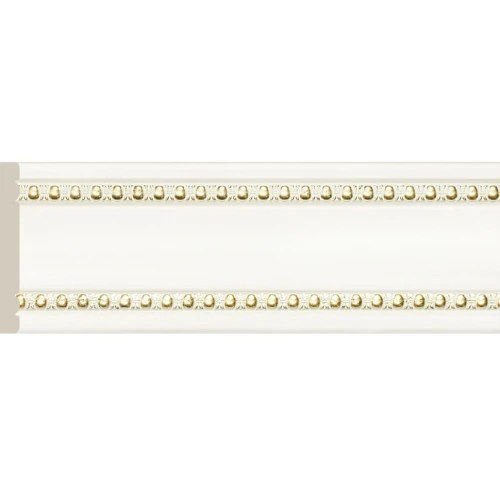 Молдинг Cosca 60 белый с золотом W1060/WG2 на Otdelka1.ru