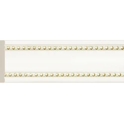 Молдинг Cosca 60 белый с золотом W1060/WG2