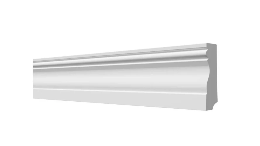 Плинтус полимерный Decor Dizayn 153 A на Otdelka1.ru