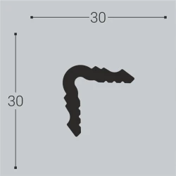 Угол bello deco XPS У2 30x30