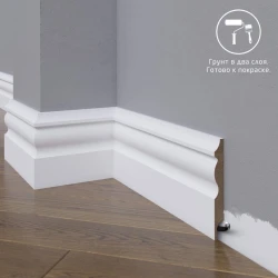 Плинтус МДФ Madest Decor под покраску 14-100-12
