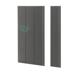 Скандинавская стеновая панель МДФ Ликорн Темно-серая