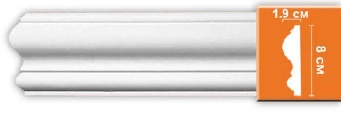 Молдинг гладкий Decomaster 97617 гибкий на otdelka1.ru