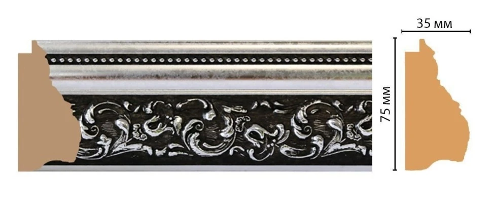 Багет Decomaster 919-1605B на Otdelka1.ru