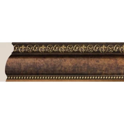 Плинтус Cosca потолочный 84 античная медь 147-767