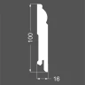 Плинтус Deartio P 4.100.16 на Otdelka1.ru