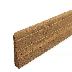 Пробковый плинтус широкий C-103