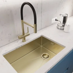 Мойка для кухни EMAR EMB-660(UN) PVD Matt Gold