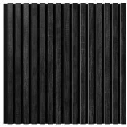 Акустическая реечная панель Cosca Дуб Графит 600 мм