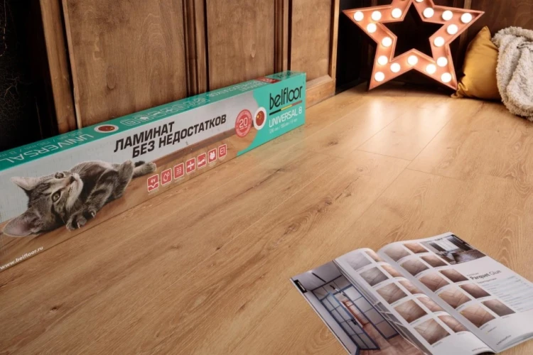 Ламинат Belfloor Universal 8 BF80-002-UN на otdelka1.ru