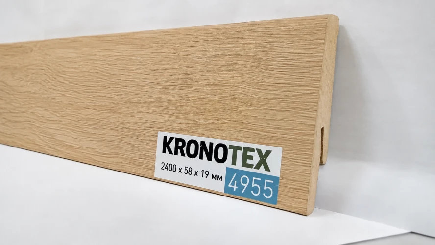 Плинтус МДФ Кронотекс / Kronotex 4955 Дуб натуральный Премиум на Otdelka1.ru